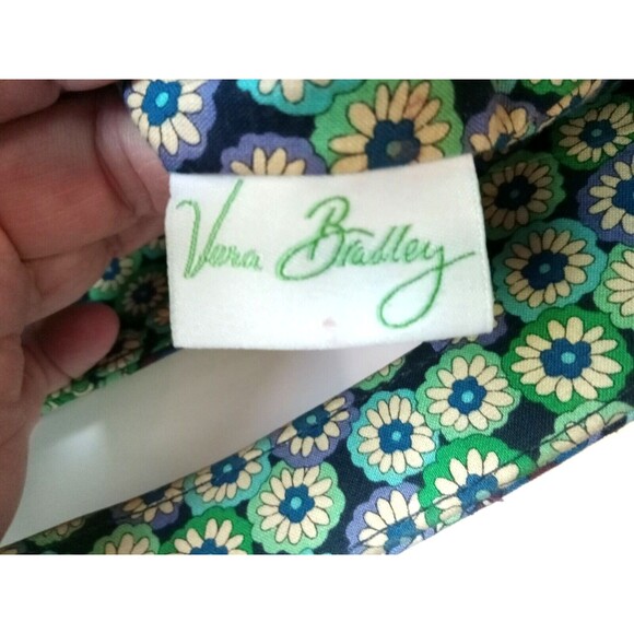 2009 Vera Bradley Blue Rhapsody XL Clutch Handbag (AS IS) - Picture 12 of 16